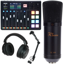 Rode Rodecaster Podcast Bundle 2 Noir