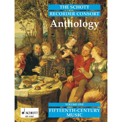 The Recorder Consort Anthology Vol. 1 - 2-4 Flute A Bec (sa/att/sat/aat/stb/satt/attb/satb)