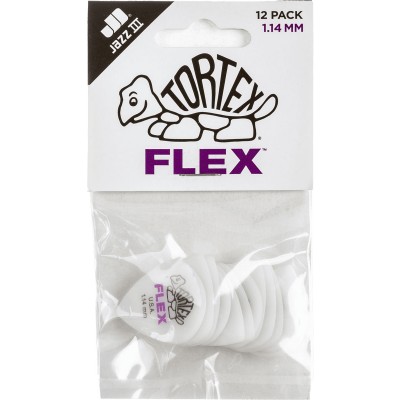 Médiator Tortex Flex Jazz III 1,14Mm Sachet De 12