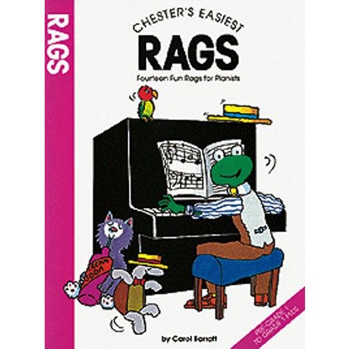 CHESTER'S EASIEST RAGS - FOURTEEN FUN RAGS FOR PIANISTS - PIANO SOLO