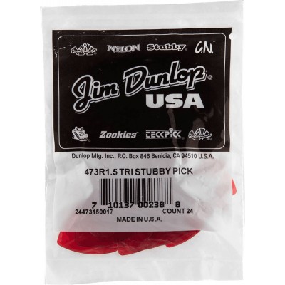 Médiator Tri Stubby Sachet de 24