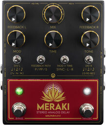 Meraki Red Stereo Delay