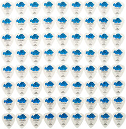 Tortex Wedge 1mm Blue
