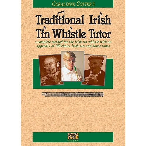 Cotter Geraldine Traditional Irish Tin Whistle Tutor - Pennywhistle
