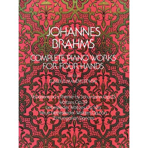 Brahms J. - Integrale Des Oeuvres Pour Piano A 4 Mains