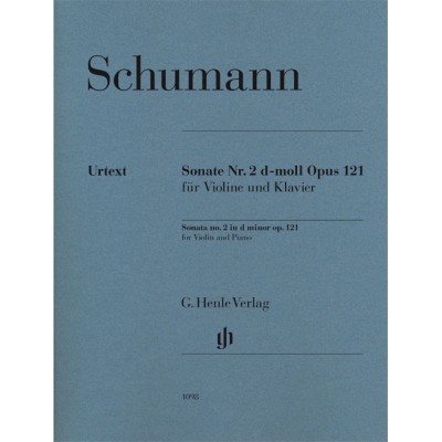 Schumann R. - Sonate N°2 D-moll Op.121 - Violon et Piano