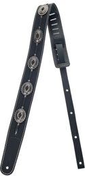 Raw II Concho Guit Strap BK/OS Noir
