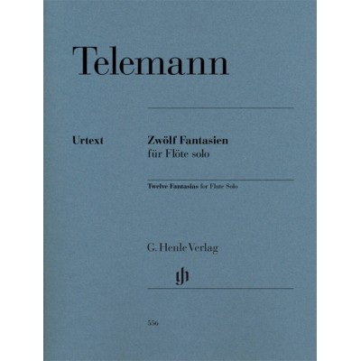 Telemann G.P. - Douze Fantaisies Pour Flute Solo TWV 40:2-13