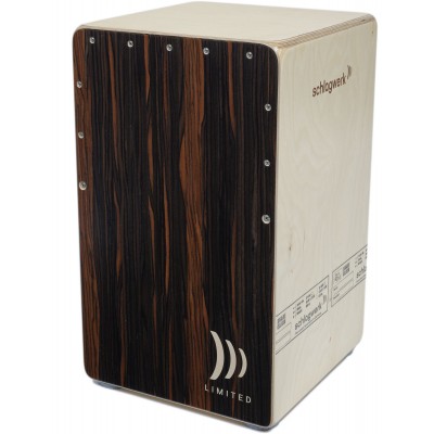 CPS2ONE-1 Cajon 2inone Straight Ebony