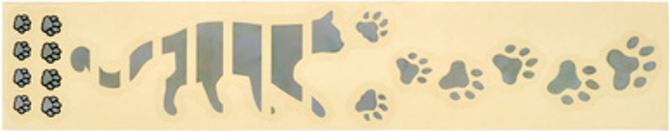Fret Mark-Cats Footprints Noir