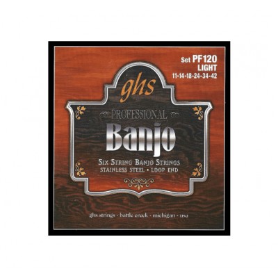 Banjo Stainless Steel Light 6C 11-14-18-24-34-42