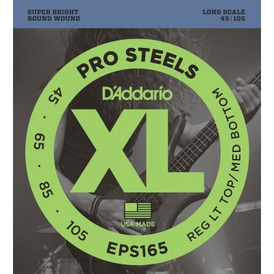 EPS165 Pro Steels Long Scale Reg LT Top/med Bottom 45-105
