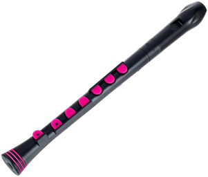 Recorder+ German black-pink Noir