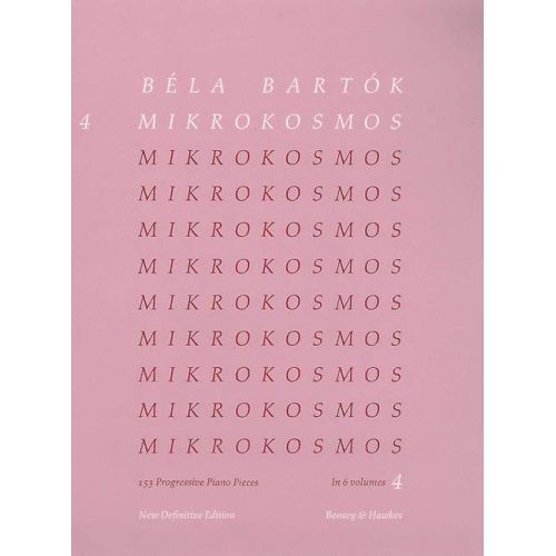 Bartok Bela - Mikrokosmos Vol.4 - Piano