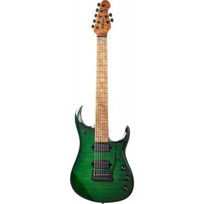 JP15 7 String - Green Tiger Eye Flame