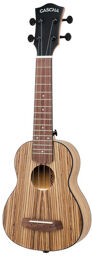 Soprano Ukulele Zebra Wood Naturel mat