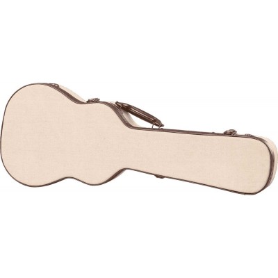 Étui Ukulélé Ténor Beige en Bois Deluxe - GW