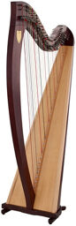 Ogden Lever Harp 34 Str. MA acajou
