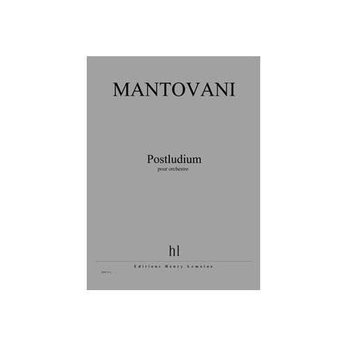 Mantovani - Postludium - Orchestre
