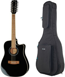 D-200CE-12BK w/Bag Noir