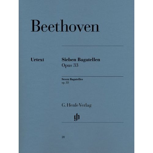 Beethoven L.V. - 7 Bagatelles Op. 33
