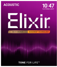 Elixir Nanoweb Light 12 Str. Acoustic