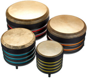 E1u Percussion Drum Set Jaune