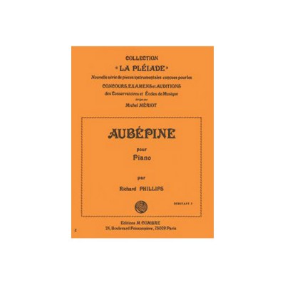 Phillips - Aubépine - Piano