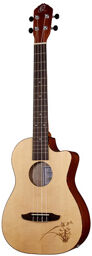 RU5CE-BA Baritone Naturel mat avec gravure effectuée au laser