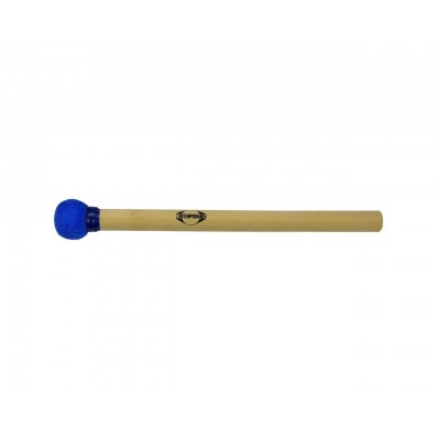 C-BS08 Mailloche De Surdo Bois Bleue Petite Tête 35CM