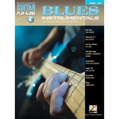 Guitar Play Along Vol.091 Blues Instrumentals + Audio En Ligne