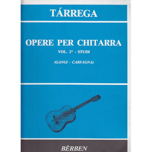 Tarrega Francisco - Opere Per Chitarra Vol.2 Studi - Guitare