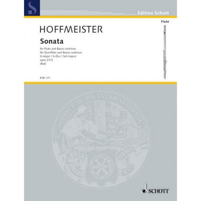Hoffmeister - Sonata G Major Op. 21/3 - Flute et Basso Continuo