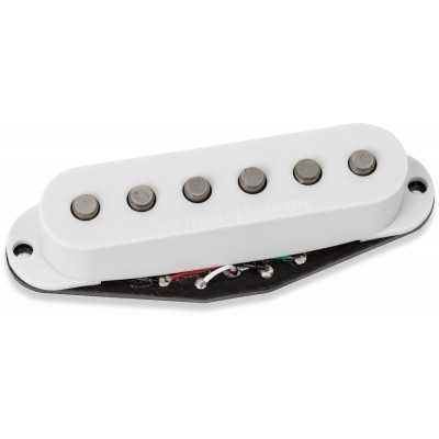Micro Simple Hot Chicken Strat Stack, Manche, Blanc