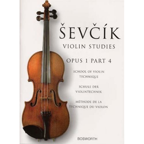 Sevcik - Etudes Op.1 Part 4 Technique - Violon