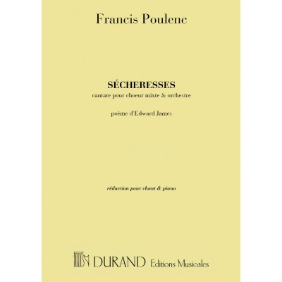 Poulenc F. - Secheresses - Chant et Piano