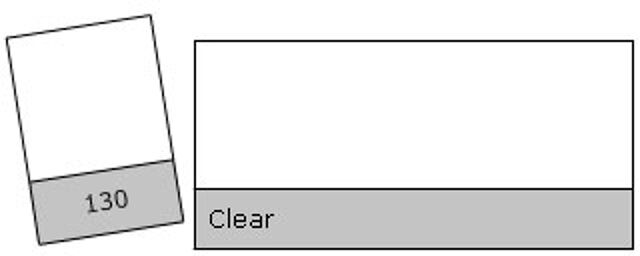 Filter Roll 130 Clear Clear