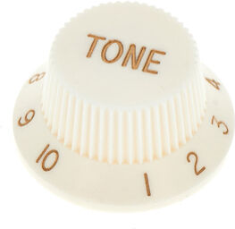 Parts Tone Poti Knob WH Blanc