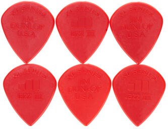 Jazz Plectrums III XL Red 6P Rouge