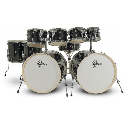 Drum-Set Energy Black Sparkle