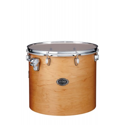 16X13 Tom De Concert Simple Peau Vintage Antique Maple
