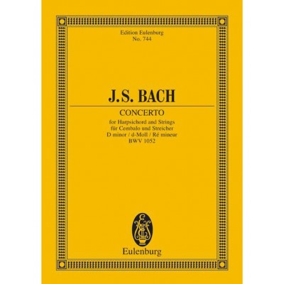 Bach - Concerto Ré Mineur BWV 1052 - Clavecin et Strings