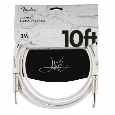 Juanes 10' Instrument Cable Luna White