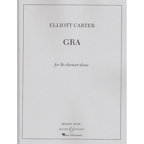 Carter E. - Gra - Clarinette