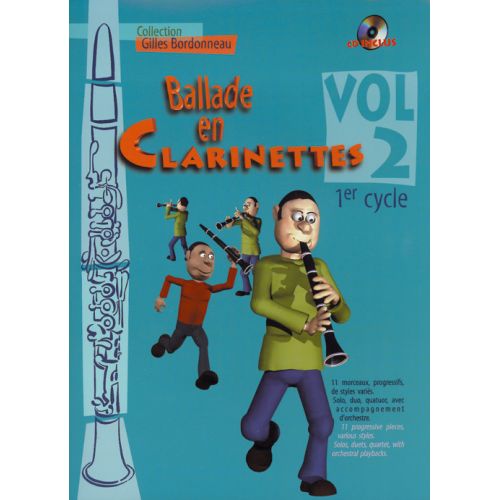 BALLADE EN CLARINETTE VOL.2 1ER CYCLE + CD