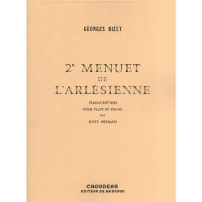 Bizet G. - Arlesienne (2eme Menuet) - Flute