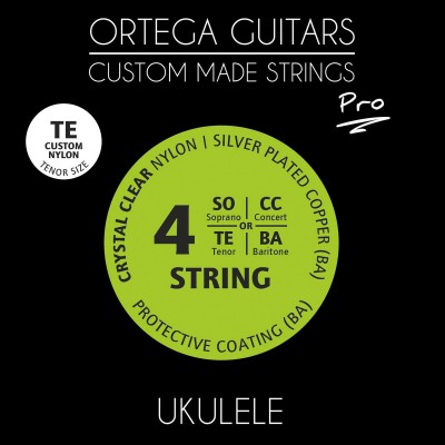 Jeu Cordes Ukulélé Ténor Ortega