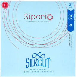 Silkgut 2nd D Harp String No.9