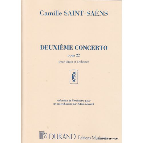 SAINT-saens Camille - Concerto N°2 Op.22 - Piano