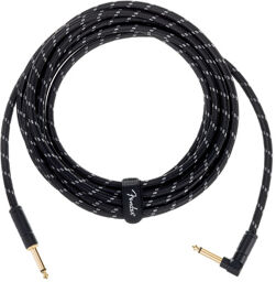 Del. Cable Angle Plug 5,5m TB Tweed Black